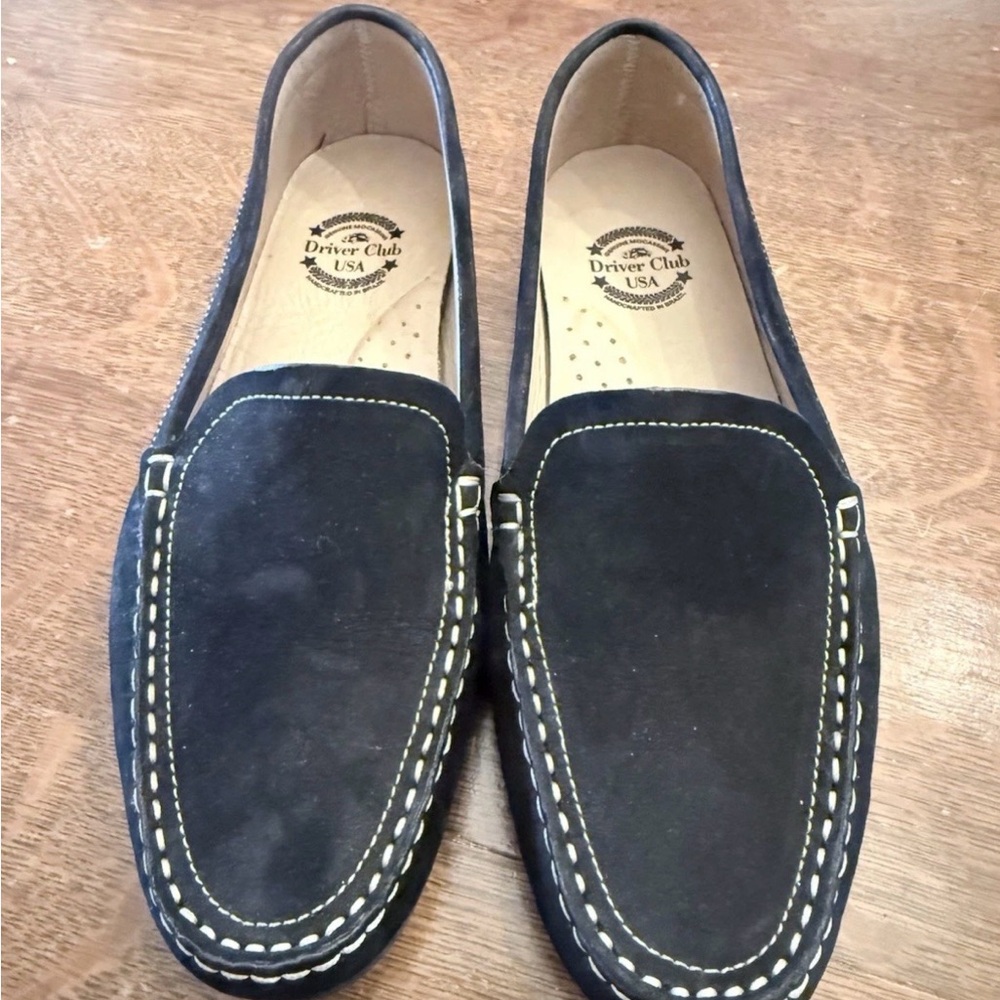 Driver Club USA women's Black Loafers